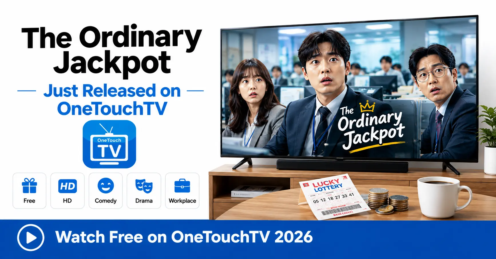 The Ordinary Jackpot Korean Drama Watch Free on OneTouchTV 2026